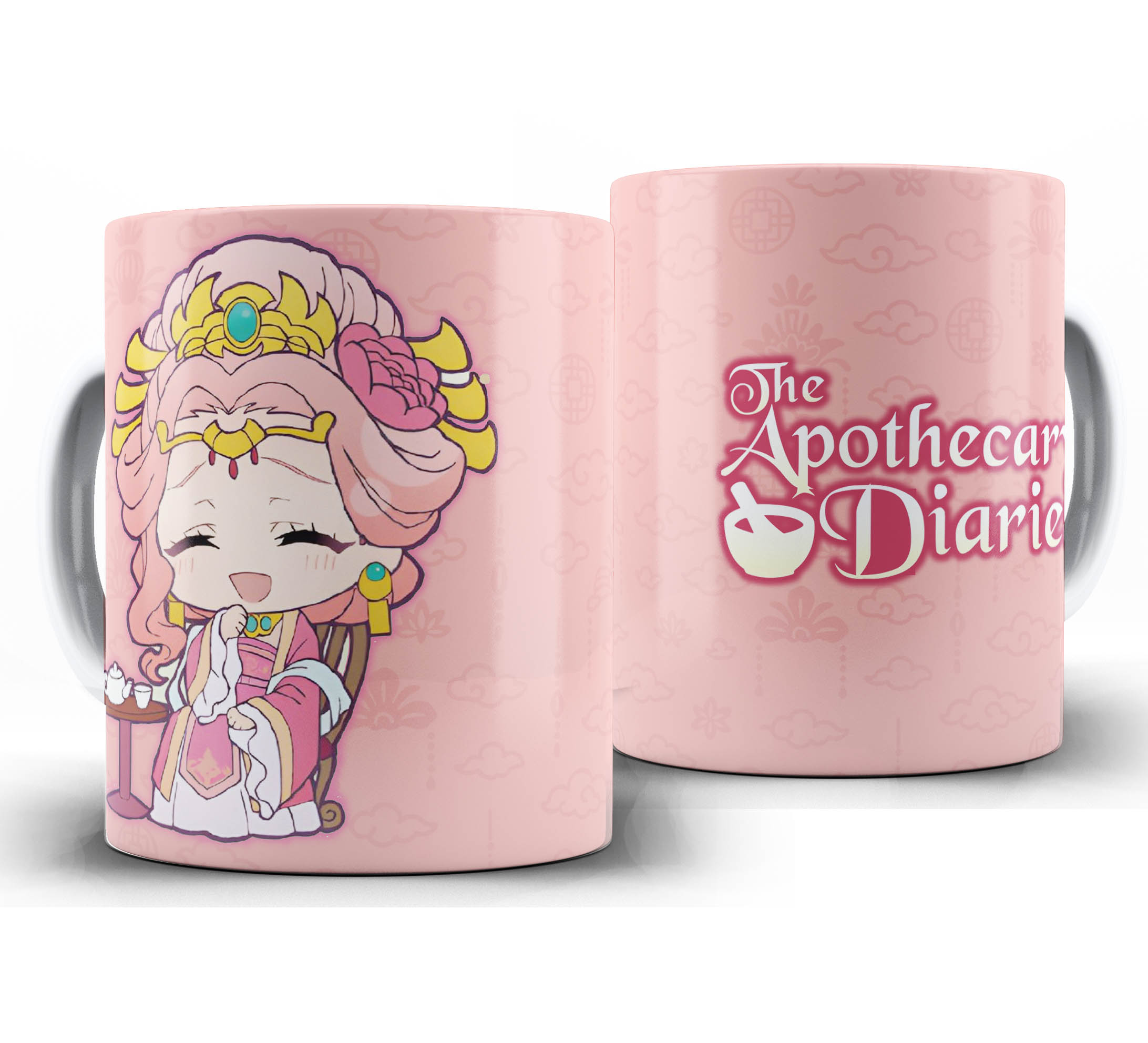 Caneca Anime - Diario de Uma Apotecaria Chibi - Imperatriz Gyokuyou